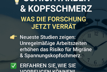 Schichtarbeit und Kopfschmerzen
