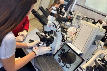 Digitales Mikroskopieren: Moderne Laborarbeit in der Klasse MF10C